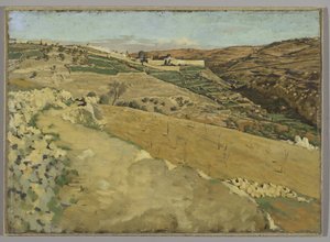 Jeruzalem en Siloam, Zuidzijde, illustratie voor Het Leven van Christus, 1886-94 door James Jacques Joseph Tissot