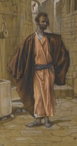 Judas Iskariot, illustratie uit Het Leven van Onze Heer Jezus Christus, 1886-94 door James Jacques Joseph Tissot