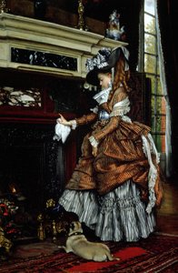 De Schoorsteen, 1869 door James Jacques Joseph Tissot