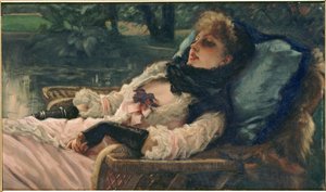 La Rêveuse De dromer, of Zomeravond, ca. 1876