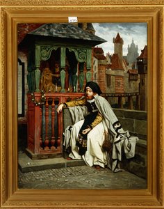 Marguerite bij de wallen, 1861 door James Jacques Joseph Tissot