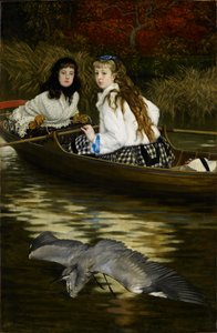 Op de Theems, een Reiger, c.1871-72