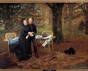 Portretten van de Keizerlijke Prinses Eugenia (Eugenia de Montijo) door James Jacques Joseph Tissot