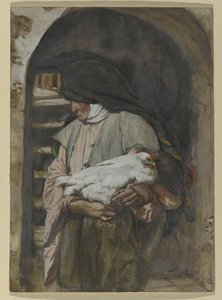 Sint Anna, illustratie voor Het Leven van Christus, c.1886-94