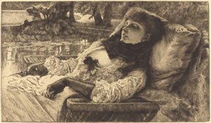 Zomeravond door James Jacques Joseph Tissot