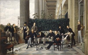 De cirkel van de Rue Royale, 1868