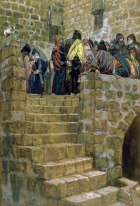 Het Kwaad Raad van Kajafas, illustratie voor Het Leven van Christus