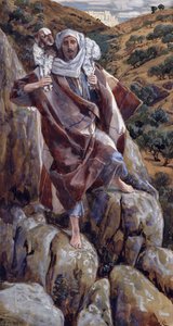 De Goede Herder, illustratie voor Het Leven van Christus door James Jacques Joseph Tissot