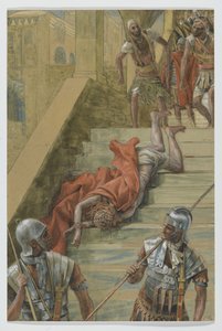 De Heilige Trap, illustratie uit Het Leven van Onze Heer Jezus Christus, 1886-94 door James Jacques Joseph Tissot