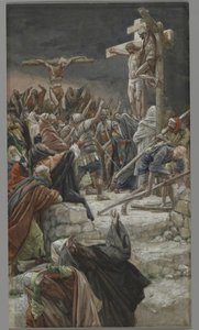 De Vergiffenis van de Goede Dief, illustratie uit Het Leven van Onze Heer Jezus Christus, 1886-94