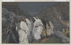 De Protesten van Sint Petrus, illustratie uit Het Leven van Onze Heer Jezus Christus, 1886-94