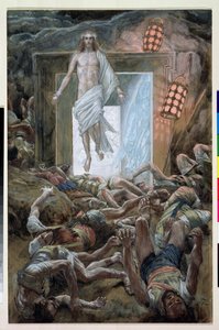De opstanding, illustratie voor Het Leven van Christus door James Jacques Joseph Tissot
