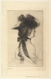 De Rubens hoed door James Jacques Joseph Tissot