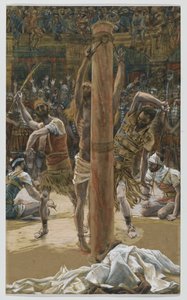 De Geseling op de Rug, illustratie uit Het Leven van Onze Heer Jezus Christus, 1886-94