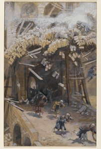 De toren van Siloam door James Jacques Joseph Tissot