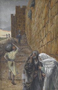 De Man met een Kruik, illustratie uit Het Leven van Onze Heer Jezus Christus, 1886-94 door James Jacques Joseph Tissot