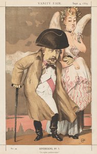 Vanity Fair: Soevereinen, Nr. 1 Le regime parlementaire, 1869 door James Jacques Joseph Tissot