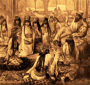 Salomo en zijn harem - Bijbel (Boek der Koningen)