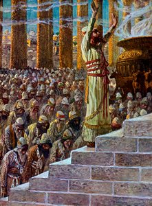 Salomo wijdt de tempel in Jeruzalem - Bijbel