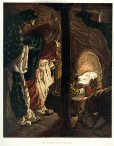De Aanbidding der Wijzen, Sint Lucas, Bijbel door James Jacques Joseph after Tissot
