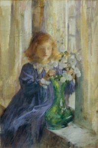De groene vaas door James Jebusa Shannon