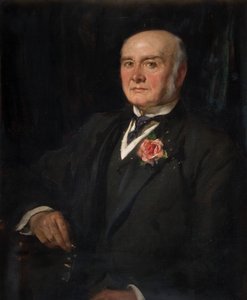 Portret van wethouder Edward Lawley Parker door James Jebusa Shannon