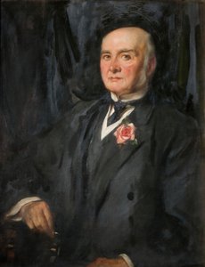 Portret van wethouder Edward Lawley Parker