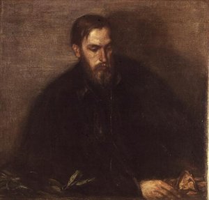 Portret van Thomas Sturge Moore (1870-1944) door James Jebusa Shannon