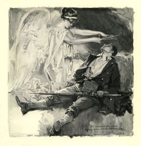 Sint-Michiel van België door James Jebusa Shannon
