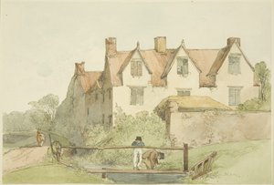 Landhuis van rechter Foster (griffier van Bristol) nabij Ashley Barn (Lower Ashley House)