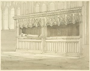 Monument voor Sir Thomas Mede in St Mary Redcliffe door James Johnson