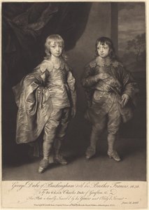 George Hertog van Buckingham met zijn broer Francis