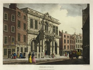 Tholsel, Dublin door James Malton