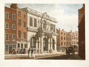 Tholsel, Dublin, 1798 door James Malton