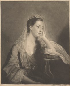 Mevrouw Hannah Horneck door James McArdell