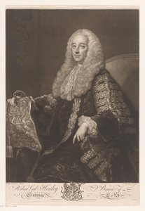 Portret van Robert Henley