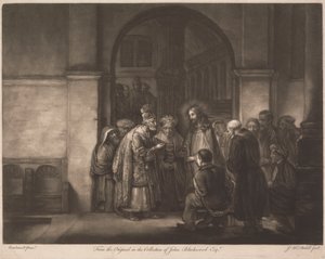 De Schatting van de Munt door James McArdell
