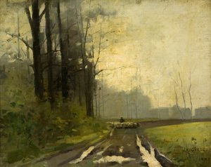 Landschap in Frankrijk