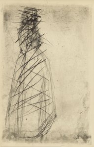 [76] Impressies van geannuleerde platen door Whistler - Fumette Staand