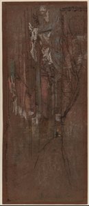 Een straat in Venetië door James Abbott McNeill Whistler