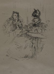 Middagthee door James Abbott McNeill Whistler