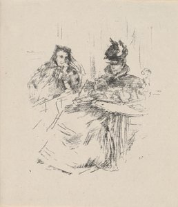 Middagthee door James Abbott McNeill Whistler