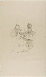 Middagthee door James Abbott McNeill Whistler