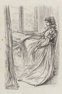 Een Illustratie voor De Ochtend voor het Bloedbad van St. Bartholomeus door James Abbott McNeill Whistler