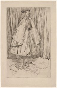 Annie Haden door James Abbott McNeill Whistler