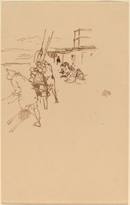 Op Zee door James Abbott McNeill Whistler