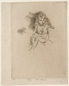 Baby Pettigrew door James Abbott McNeill Whistler