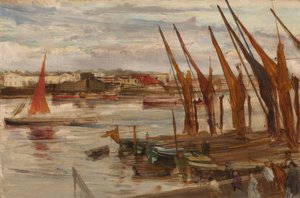 Battersea Reach door James Abbott McNeill Whistler