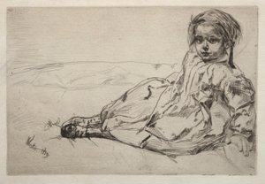 Bibi Valentijn door James McNeill Whistler