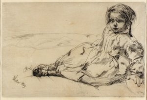 Bibi Valentijn door James McNeill Whistler
